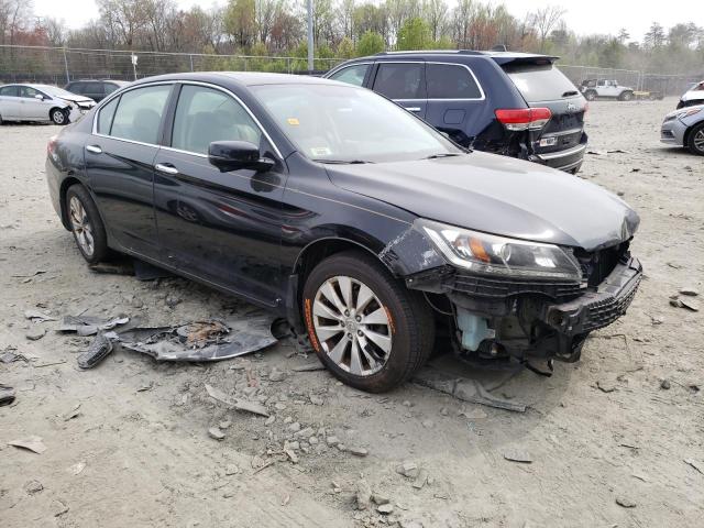 1HGCR2F76EA055185 - 2014 HONDA ACCORD EX BLACK photo 4