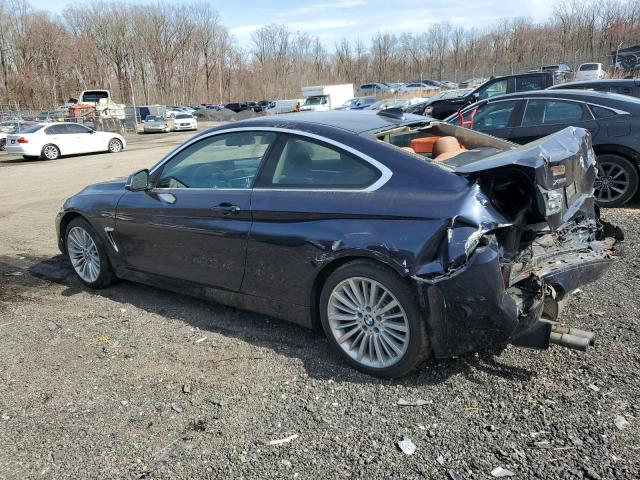WBA3N9C54EF720459 - 2014 BMW 428I XI BLUE photo 2