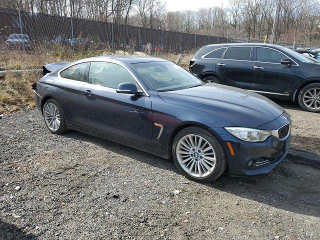 WBA3N9C54EF720459 - 2014 BMW 428I XI BLUE photo 4