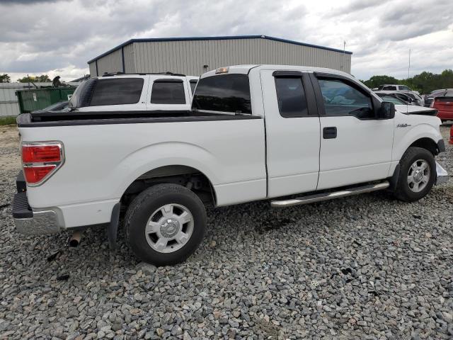 1FTEX1CMXBFB80528 - 2011 FORD F150 SUPER CAB WHITE photo 3