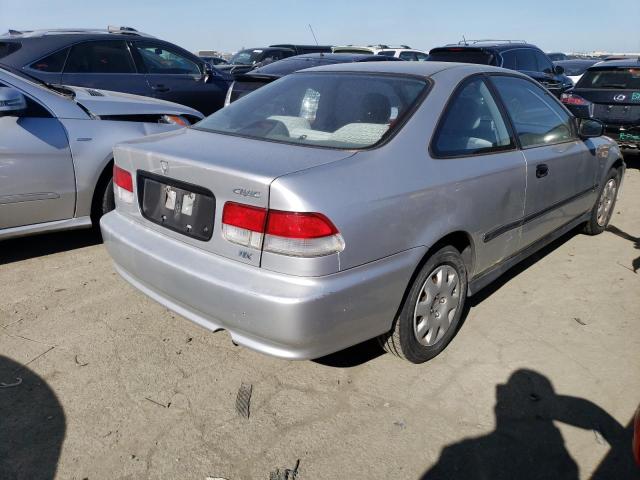 1HGEJ6224YL060251 - 2000 HONDA CIVIC DX SILVER photo 3