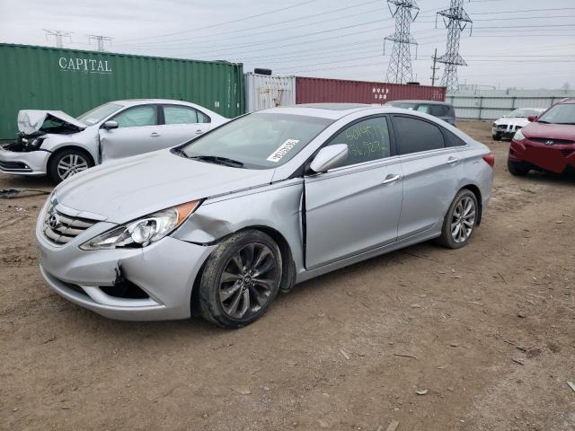 5NPEC4AC2BH132602 - 2011 HYUNDAI SONATA SE SILVER photo 1