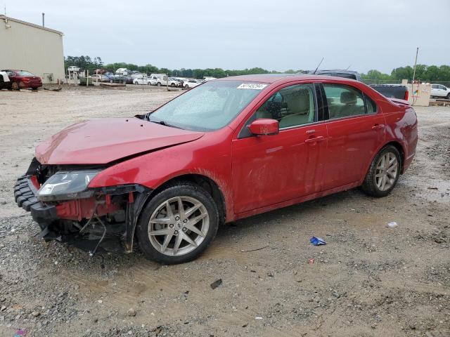 3FAHP0JG5CR406795 - 2012 FORD FUSION SEL RED photo 1