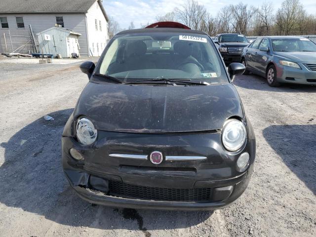 3C3CFFDR4CT310347 - 2012 FIAT 500 POP BLACK photo 5