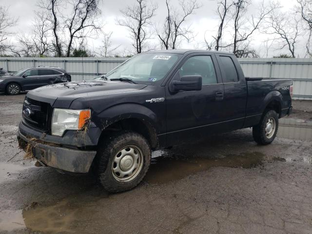 1FTFX1EF9EKE74002 - 2014 FORD F150 SUPER CAB BLACK photo 1