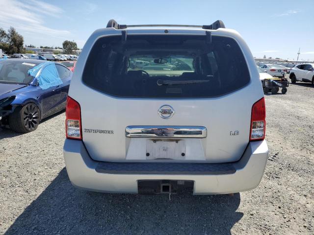 5N1AR18W45C783849 - 2005 NISSAN PATHFINDER LE SILVER photo 6