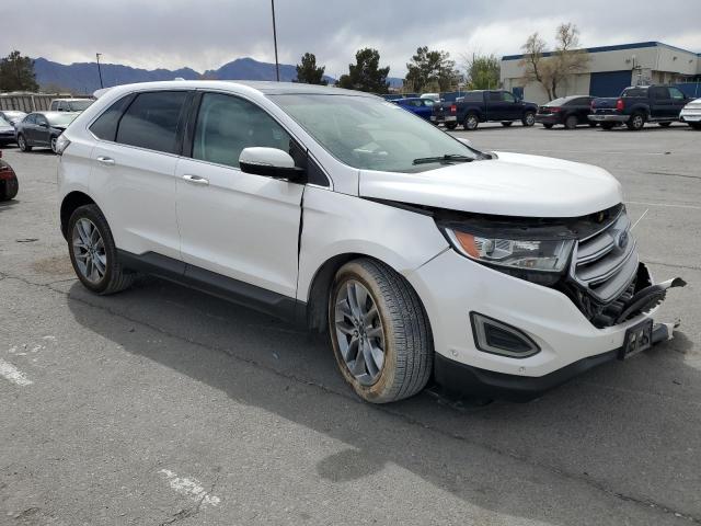 2FMPK3K93FBB15992 - 2015 FORD EDGE TITANIUM CREAM photo 4