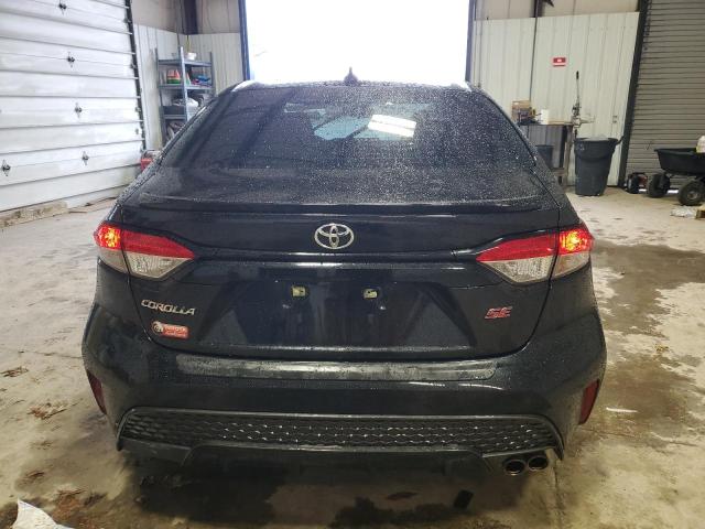 5YFS4MCE5MP092813 - 2021 TOYOTA COROLLA SE Siyah fotoğraf 6