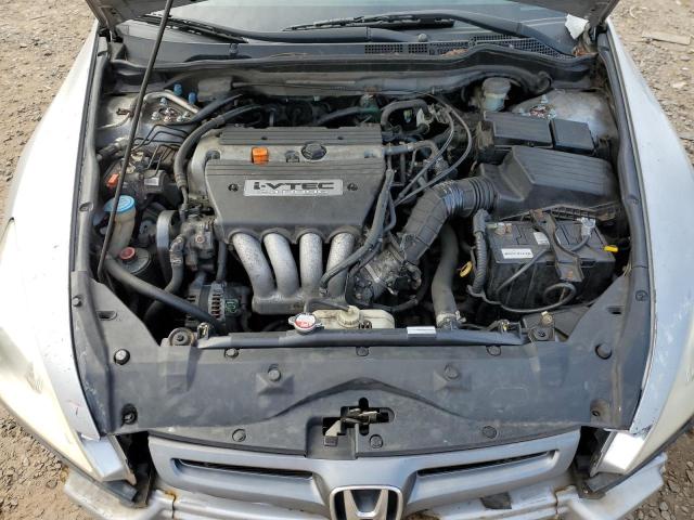 1HGCM56703A128550 - 2003 HONDA ACCORD EX SILVER photo 11