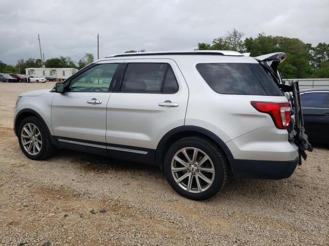 1FM5K8F87HGC68487 - 2017 FORD EXPLORER LIMITED SILVER photo 2