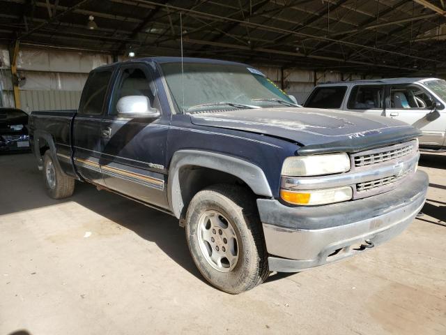 1GCEK19T4XE165274 - 1999 CHEVROLET SILVERADO K1500 BLUE photo 4