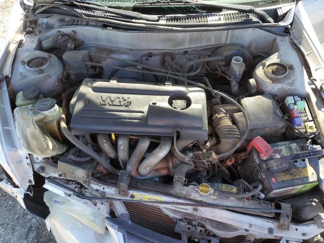 2T1BR12E11C485351 - 2001 TOYOTA COROLLA CE SILVER photo 11