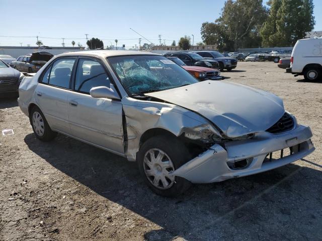 2T1BR12E11C485351 - 2001 TOYOTA COROLLA CE SILVER photo 4