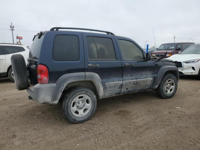 1J4GL48K42W283029 - 2002 JEEP LIBERTY SPORT 蓝色 照片 3