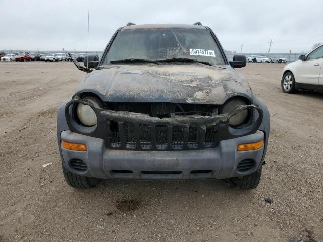 1J4GL48K42W283029 - 2002 JEEP LIBERTY SPORT 蓝色 照片 5