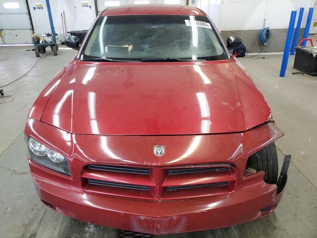 2B3KA43G36H429919 - 2006 DODGE CHARGER SE RED photo 5