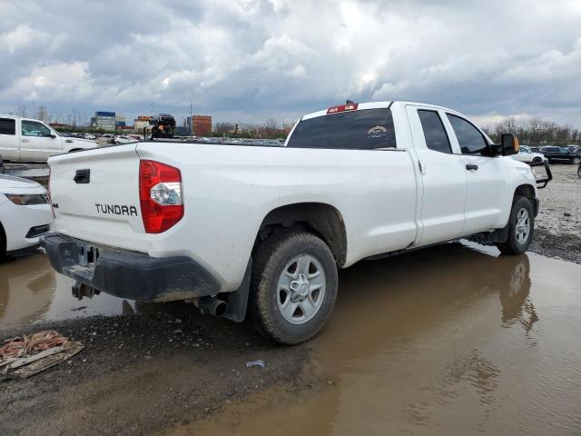5TFCY5F19LX025719 - 2020 TOYOTA TUNDRA DOUBLE CAB SR/SR5 WHITE photo 3
