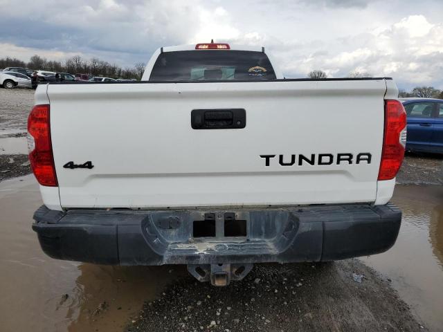 5TFCY5F19LX025719 - 2020 TOYOTA TUNDRA DOUBLE CAB SR/SR5 WHITE photo 6