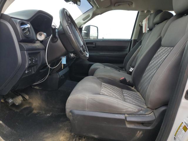 5TFCY5F19LX025719 - 2020 TOYOTA TUNDRA DOUBLE CAB SR/SR5 WHITE photo 7