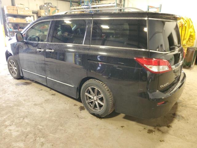 JN8AE2KP5D9067467 - 2013 NISSAN QUEST S BLACK photo 2