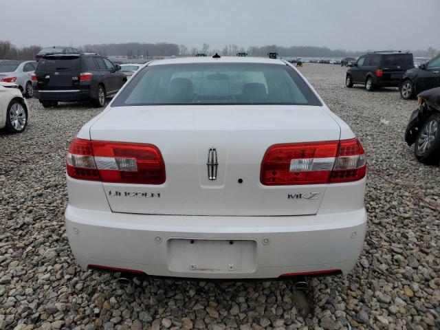 3LNHM26T79R608773 - 2009 LINCOLN MKZ WHITE photo 6