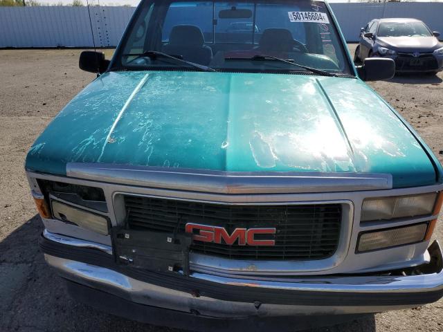 1GTEC14K1SZ517689 - 1995 GMC SIERRA C1500 GREEN photo 11