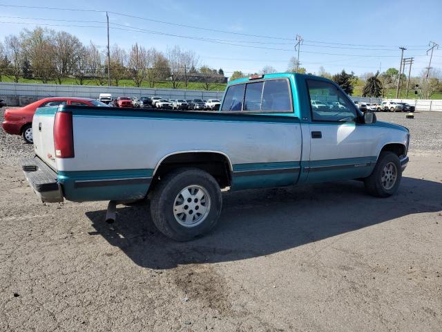 1GTEC14K1SZ517689 - 1995 GMC SIERRA C1500 GREEN photo 3