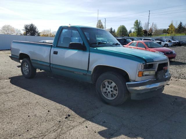 1GTEC14K1SZ517689 - 1995 GMC SIERRA C1500 GREEN photo 4