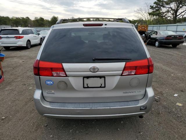 5TDZA23C75S232136 - 2005 TOYOTA SIENNA CE SILVER photo 6