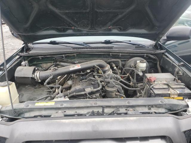5TETX22N89Z622372 - 2009 TOYOTA TACOMA ACCESS CAB მწვანე ფოტო 11