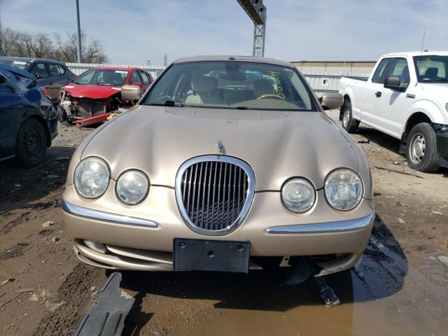 SAJDA01P21GM17026 - 2001 JAGUAR S-TYPE BEIGE photo 5