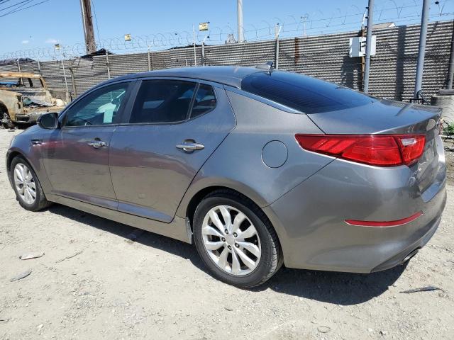 5XXGM4A71FG365526 - 2015 KIA OPTIMA LX GRAY photo 2