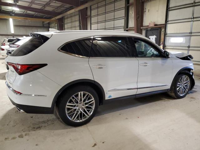 5J8YE1H83NL036860 - 2022 ACURA MDX ADVANCE WHITE photo 3