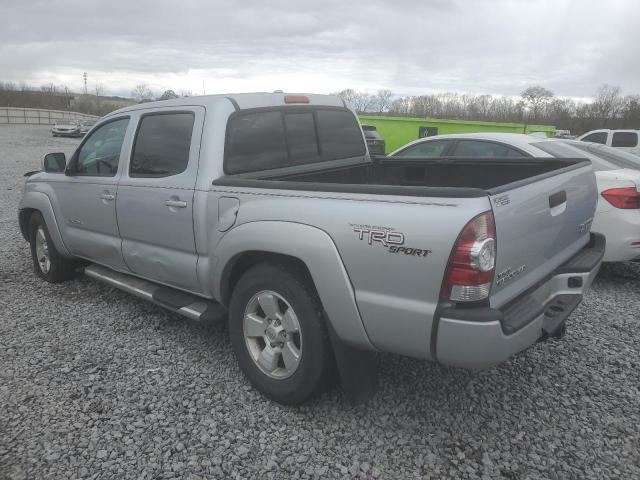3TMJU4GN8AM100959 - 2010 TOYOTA TACOMA DOUBLE CAB PRERUNNER SILVER photo 2