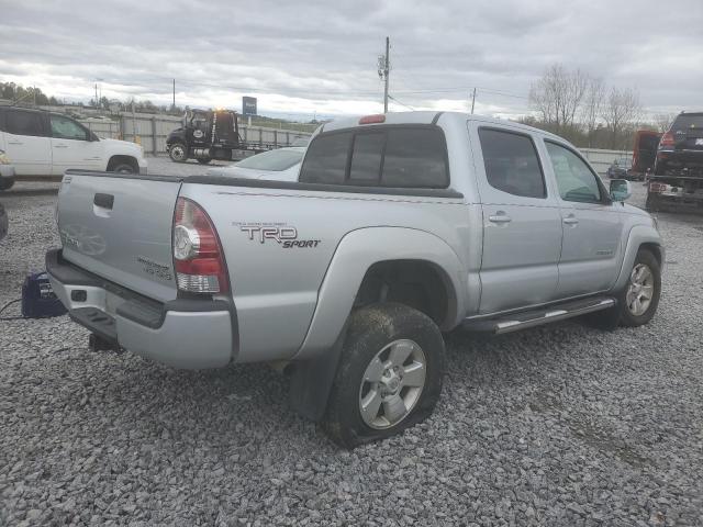 3TMJU4GN8AM100959 - 2010 TOYOTA TACOMA DOUBLE CAB PRERUNNER SILVER photo 3