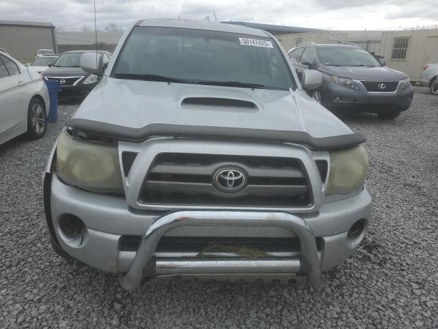 3TMJU4GN8AM100959 - 2010 TOYOTA TACOMA DOUBLE CAB PRERUNNER SILVER photo 5