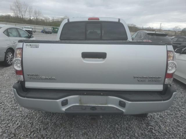 3TMJU4GN8AM100959 - 2010 TOYOTA TACOMA DOUBLE CAB PRERUNNER SILVER photo 6