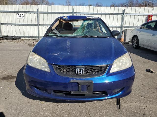 1HGEM22594L009252 - 2004 HONDA CIVIC LX BLUE photo 5