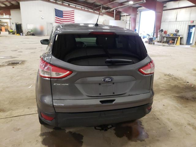 1FMCU0F75DUC57607 - 2013 FORD ESCAPE S GRAY photo 6