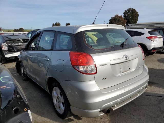 2T1KR32E03C066065 - 2003 TOYOTA COROLLA MA XR SILVER photo 2