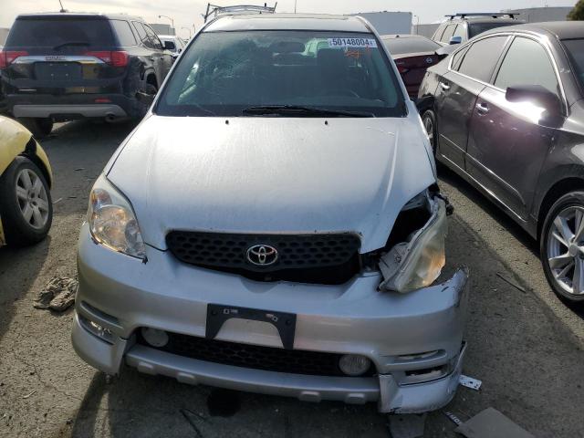 2T1KR32E03C066065 - 2003 TOYOTA COROLLA MA XR SILVER photo 5