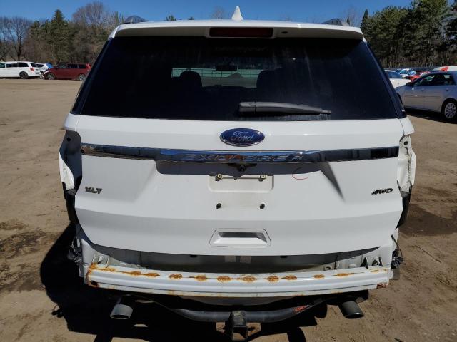 1FM5K8D8XGGC53158 - 2016 FORD EXPLORER XLT WHITE photo 6