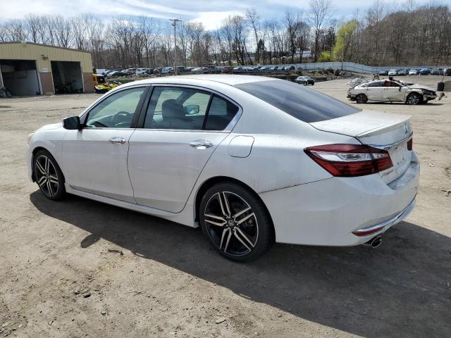 1HGCR2F55HA049834 - 2017 HONDA ACCORD SPORT WHITE photo 2