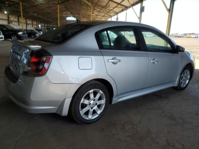 3N1AB6AP6BL672733 - 2011 NISSAN SENTRA 2.0 SILVER photo 3