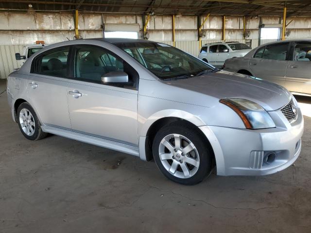 3N1AB6AP6BL672733 - 2011 NISSAN SENTRA 2.0 SILVER photo 4