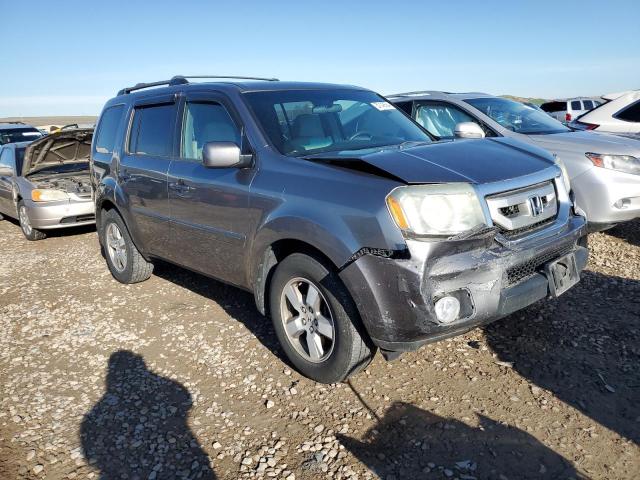 5FNYF48429B045388 - 2009 HONDA PILOT EX GRAY photo 4