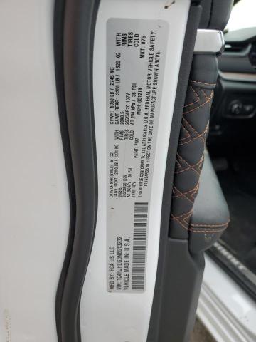 1C4RJHEG3N8613232 - 2022 JEEP GRAND CHER SUMMIT WHITE photo 12