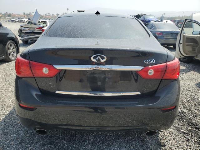 JN1BV7AP1EM686812 - 2014 INFINITI Q50 BASE BLACK photo 6