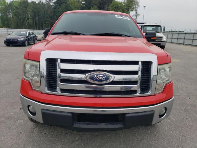 1FTFW1ET7CKD32205 - 2012 FORD F150 SUPERCREW RED photo 5