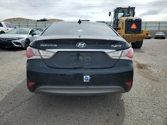 KMHEC4A44CA043952 - 2012 HYUNDAI SONATA HYBRID BLACK photo 6